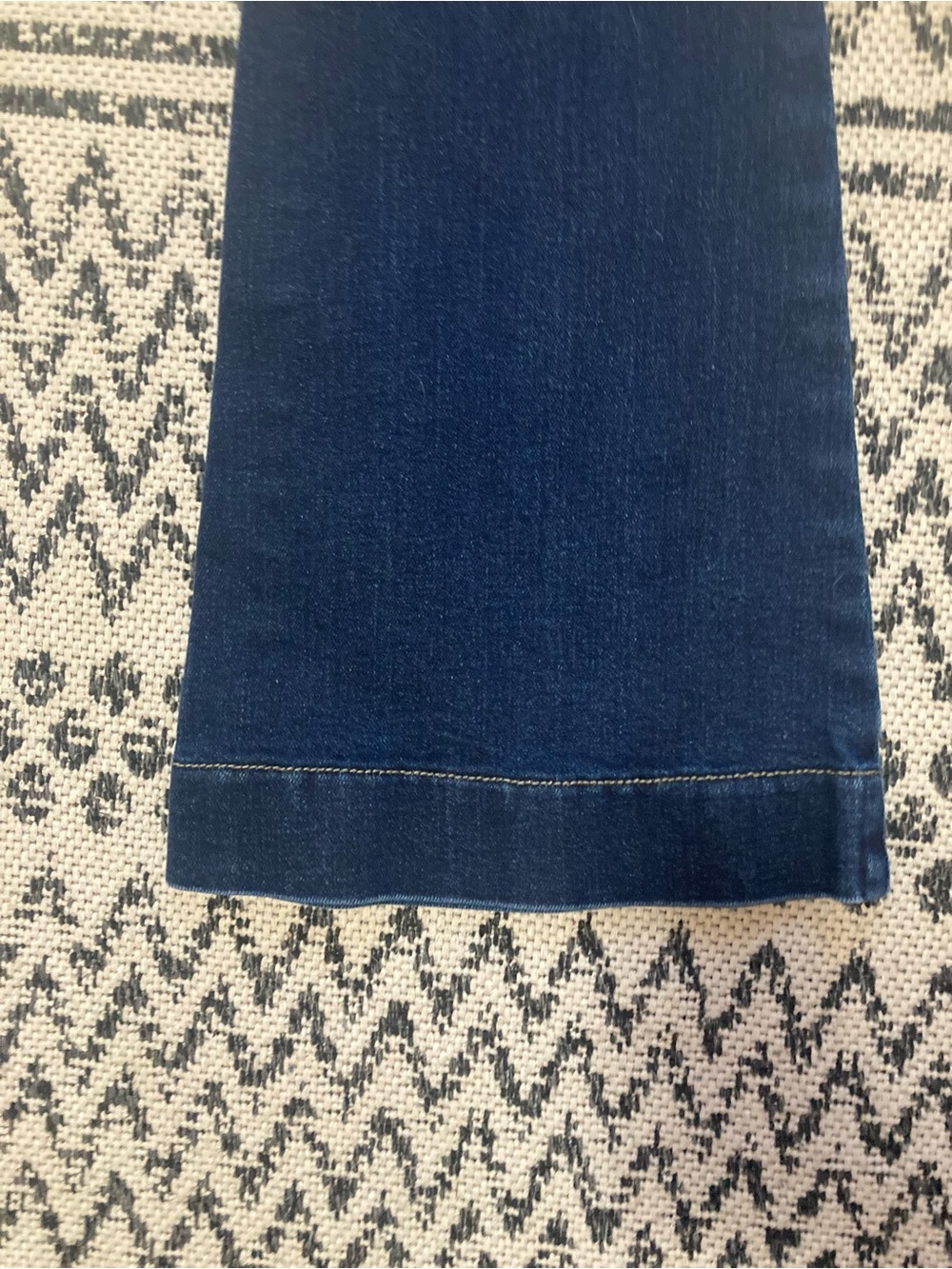 Women’s Dark Blue Flared Jeans - Picture 5 of 11